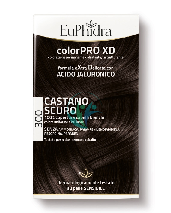 EuPhidra Linea ColorPRO XD Colorazione Extra-Delixata 300 Castano Scuro