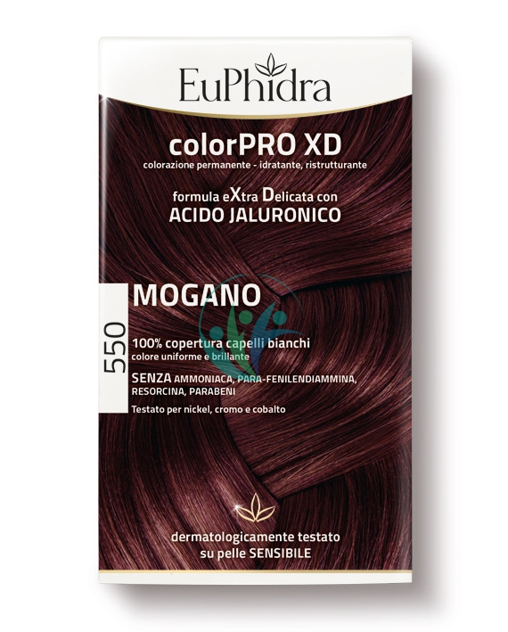 EuPhidra Linea ColorPRO XD Colorazione Extra-Delixata 550 Mogano