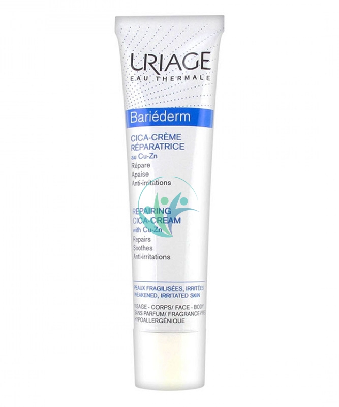 Uriage Linea Trattamenti di Riparazione Bariederm Cica-Crema Rame e Zinco 40 ml