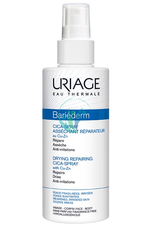 Uriage Linea Trattamenti di Riparazione Bariederm Cica-Spray Assorbente 100 ml