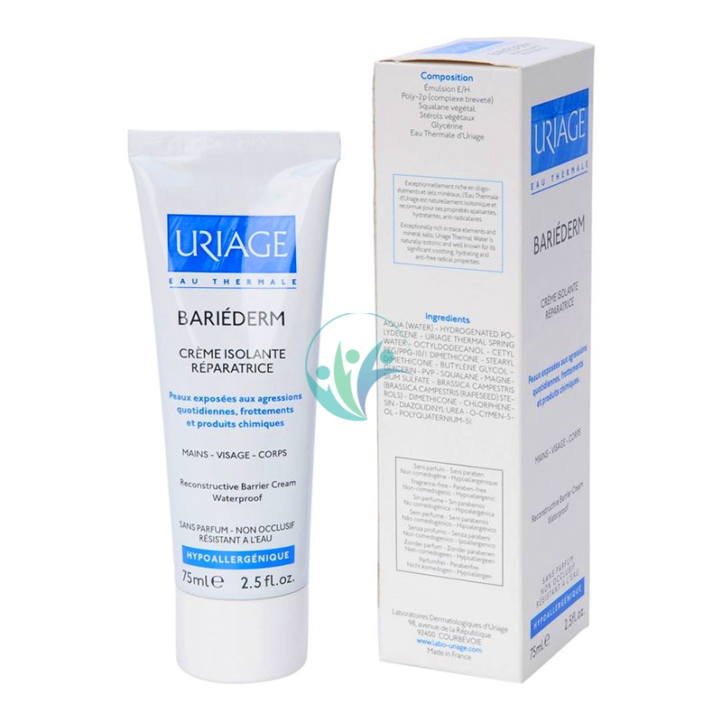 Uriage Linea Trattamenti Riparazione Bariederm Crema Isolante Riparatrice 75 ml