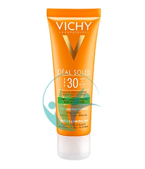 Vichy Linea Ideal Soleil SPF30 Trattamento Mat Imperfezioni Tripla Azione 50 ml