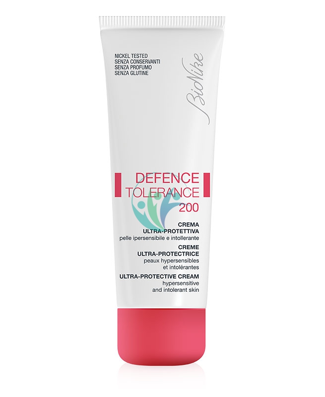 BioNike Linea Defence Tolerance 200 Crema Base UltraProtettiva Rinforzante 50 ml