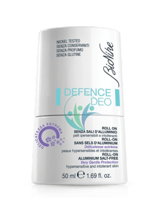 BioNike Linea Defence Deo Roll-on Senza Sali Pelli Sensibili Intolleranti 50 ml