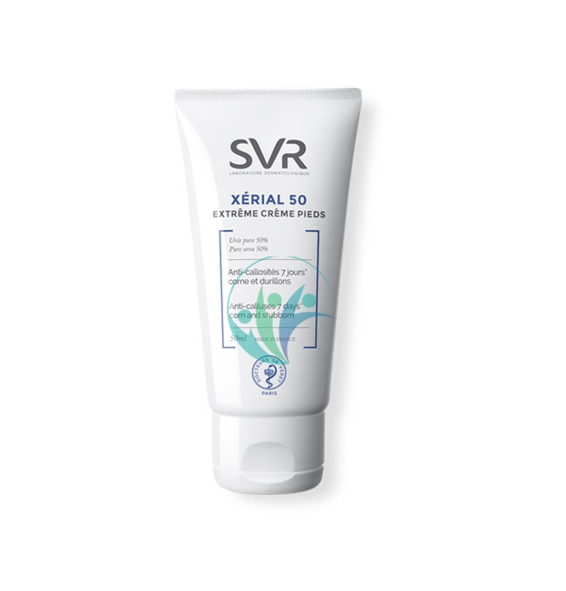 SVR Linea Xrial 50 Extrme Crme Pieds Trattamento Urea Levigante Piedi 40 ml