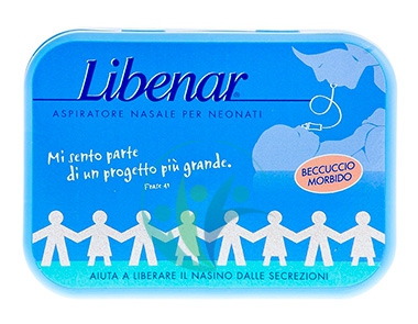 Libenar Linea Pulizia e Salute del Naso Aspiratore Nasale Bambini con 3 Ricambi