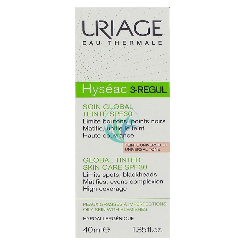 Uriage Linea Pelle Grassa Impura Hyseac 3 Regul Colorato Trattamento 3in1 40 ml