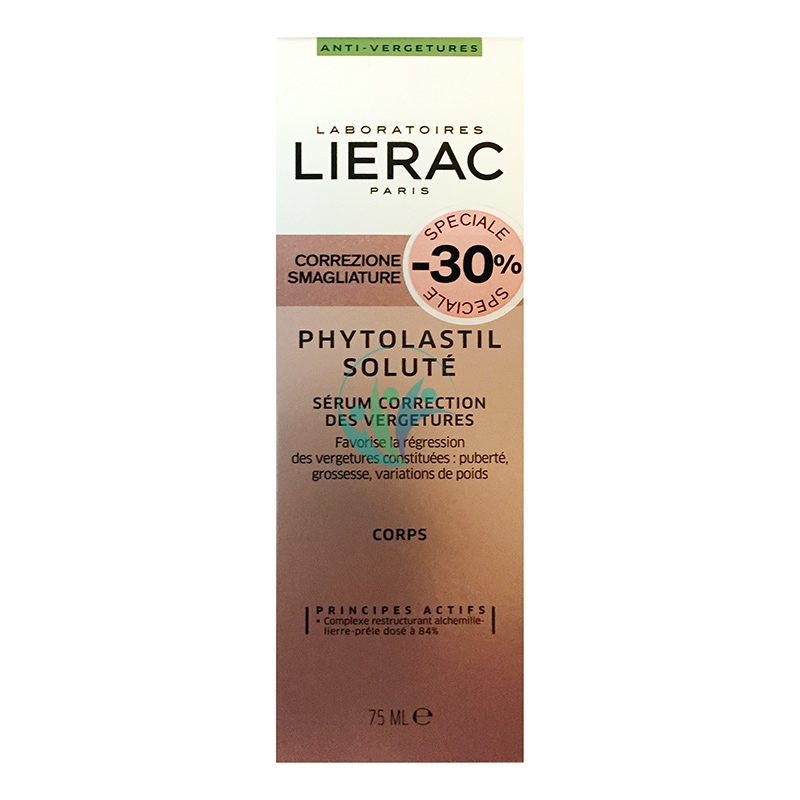 Lierac Linea Phytolastil Trattamento Solut Siero Correttivo Ristrutturante 75ml