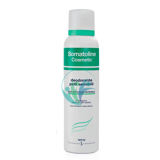 Somatoline Cosmetic Linea Deodorante Pelli Sensibili Spray 150 ml Offerta Spec