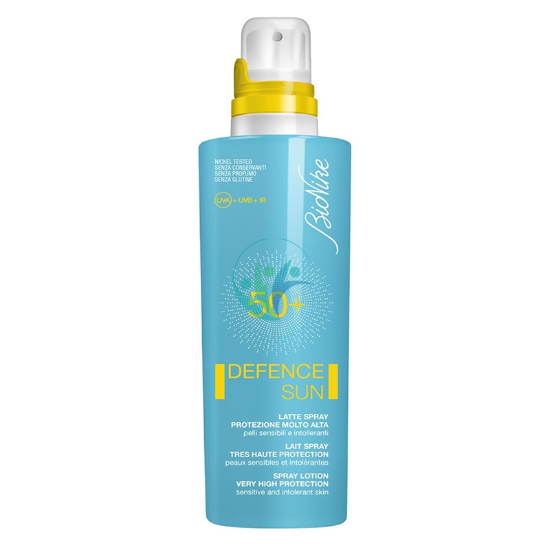 BioNike Linea Defence Sun SPF50+ Spray Invisibile Corpo Pelli Sensibili 200 ml