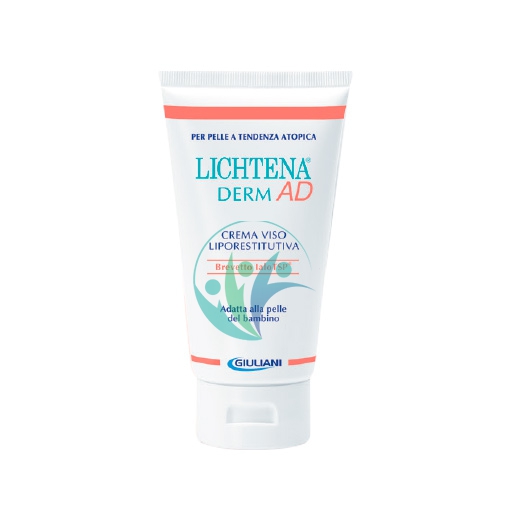 Lichtena Linea Derm AD Crema Viso Liporestitutiva Pelli Sensibili Atopiche 40 ml