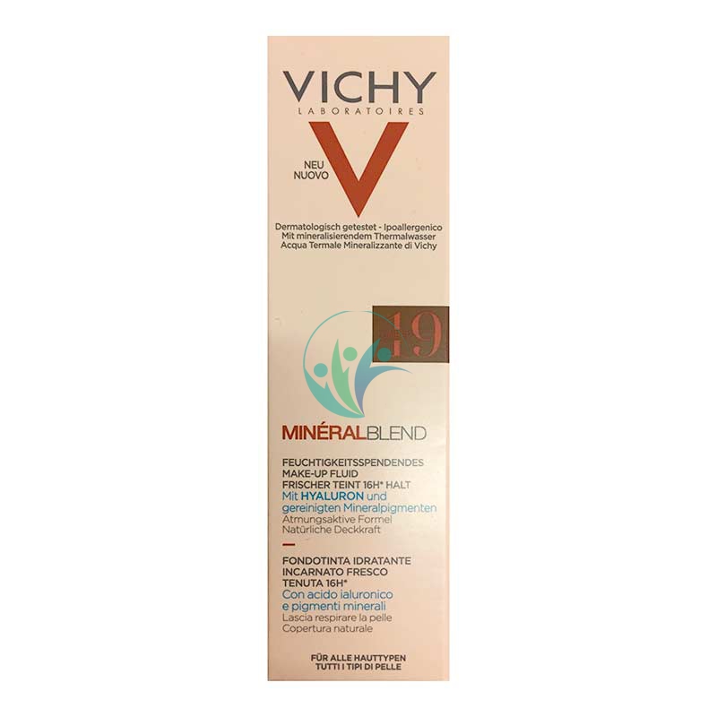 Vichy Make-up Linea Mineralblend Fondotinta Idratante Fluido 30 ml 09 Agate